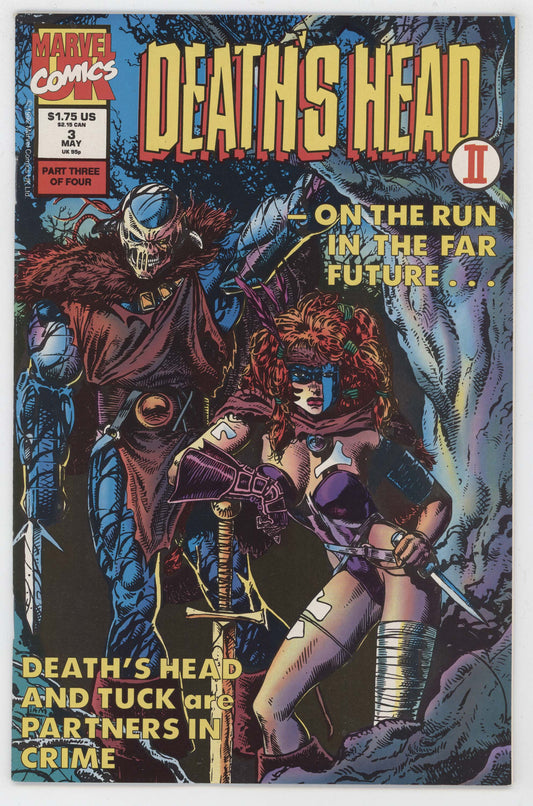 Death's Head II 3 Marvel 1992 NM+ 9.6 Liam Sharp