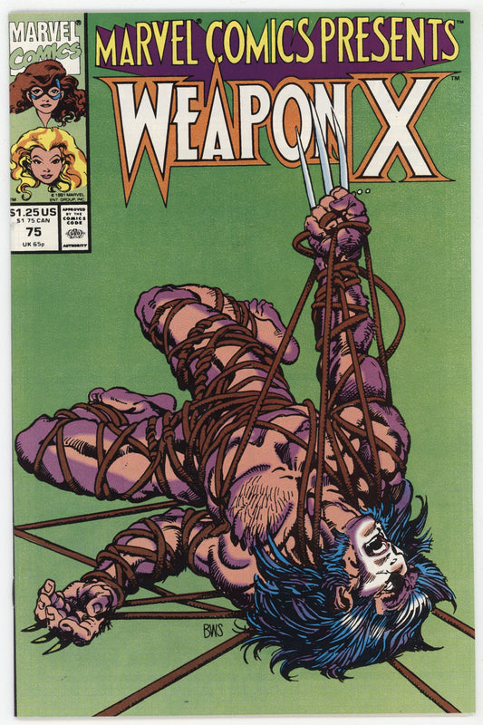 Marvel Comics Presents 75 1991 NM Wolverine Weapon X Origin Barry Windsor Smith
