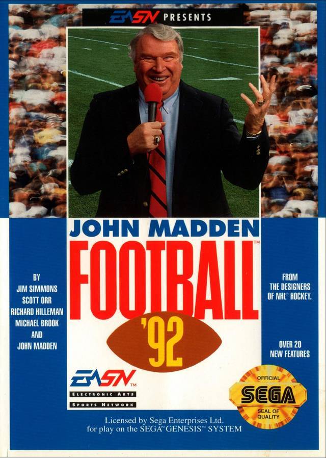 John Madden Football '92 (Sega Genesis)