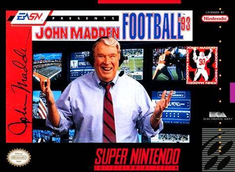 John Madden Football 93 (Super Nintendo)