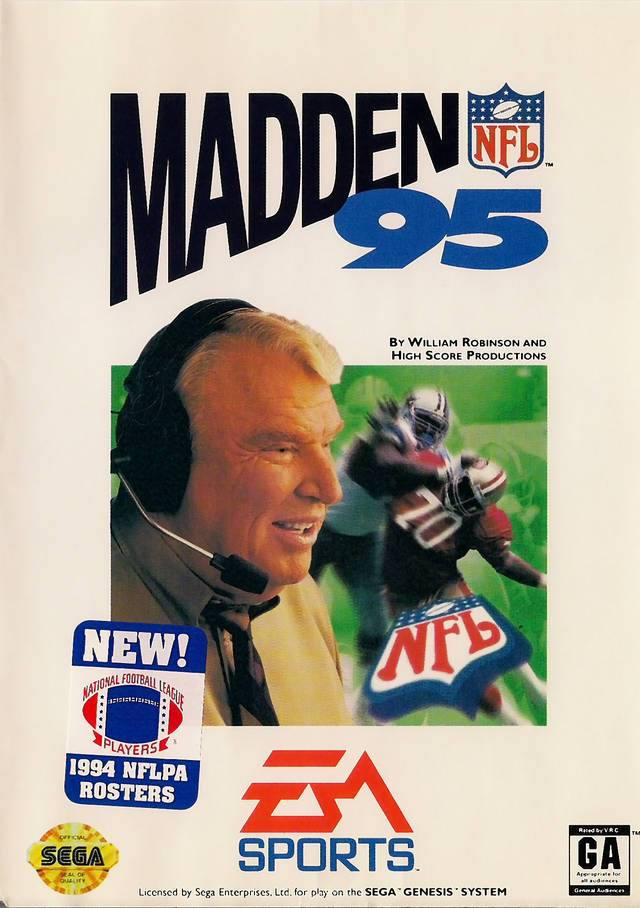 Madden NFL '95 (Sega Genesis)