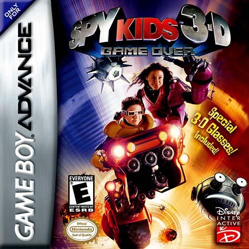 Spy Kids 3D Game Over (Gameboy Advance)