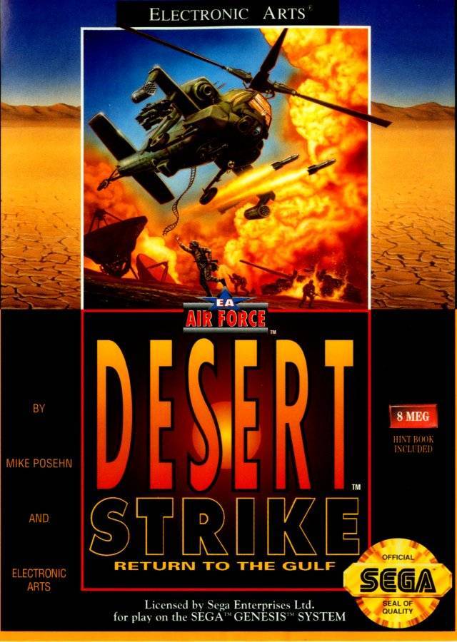 Desert Strike Return to the Gulf (Sega Genesis)