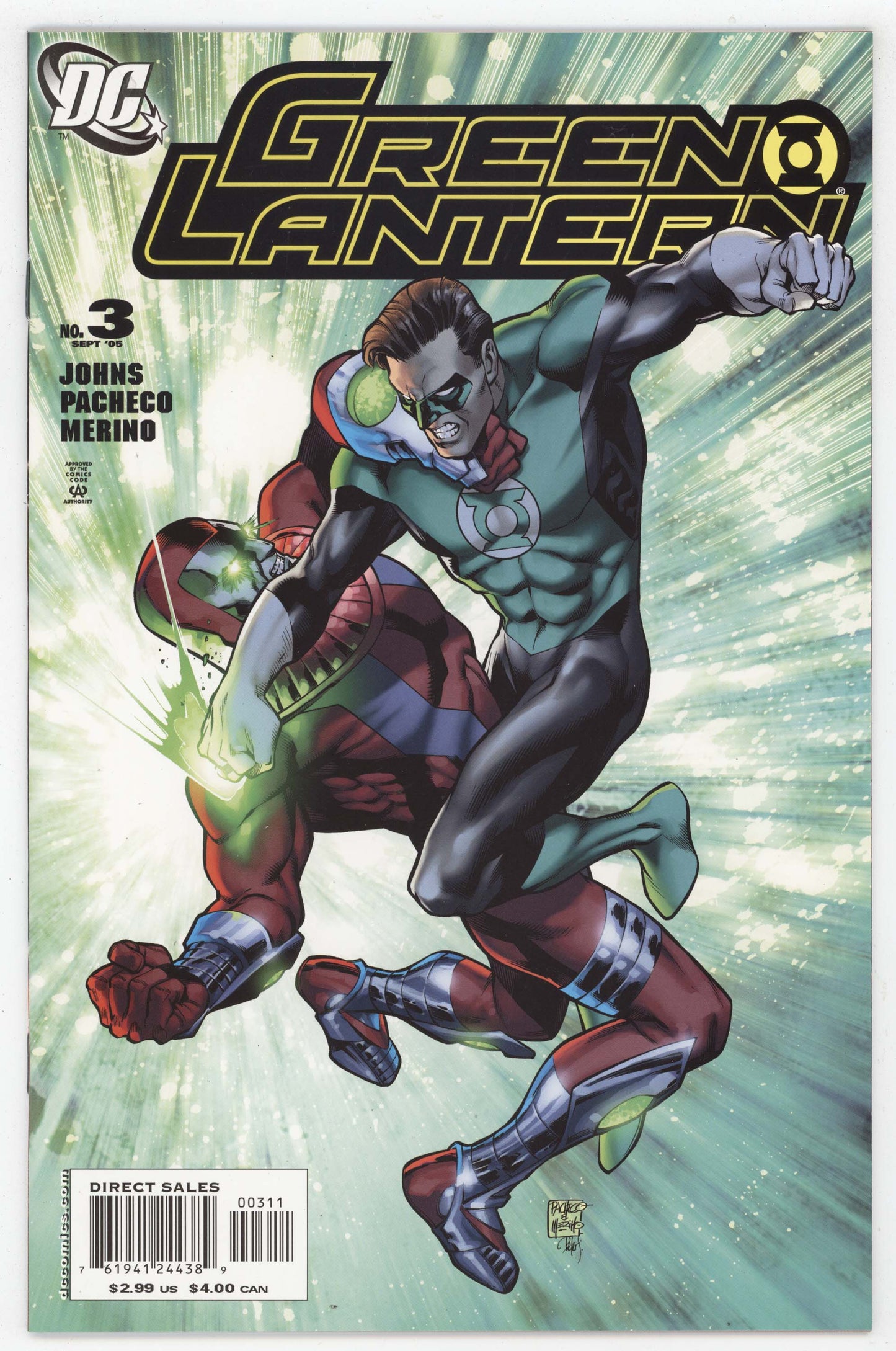 Green Lantern 3 DC 2005 NM Carlos Pacheco Green Lantern