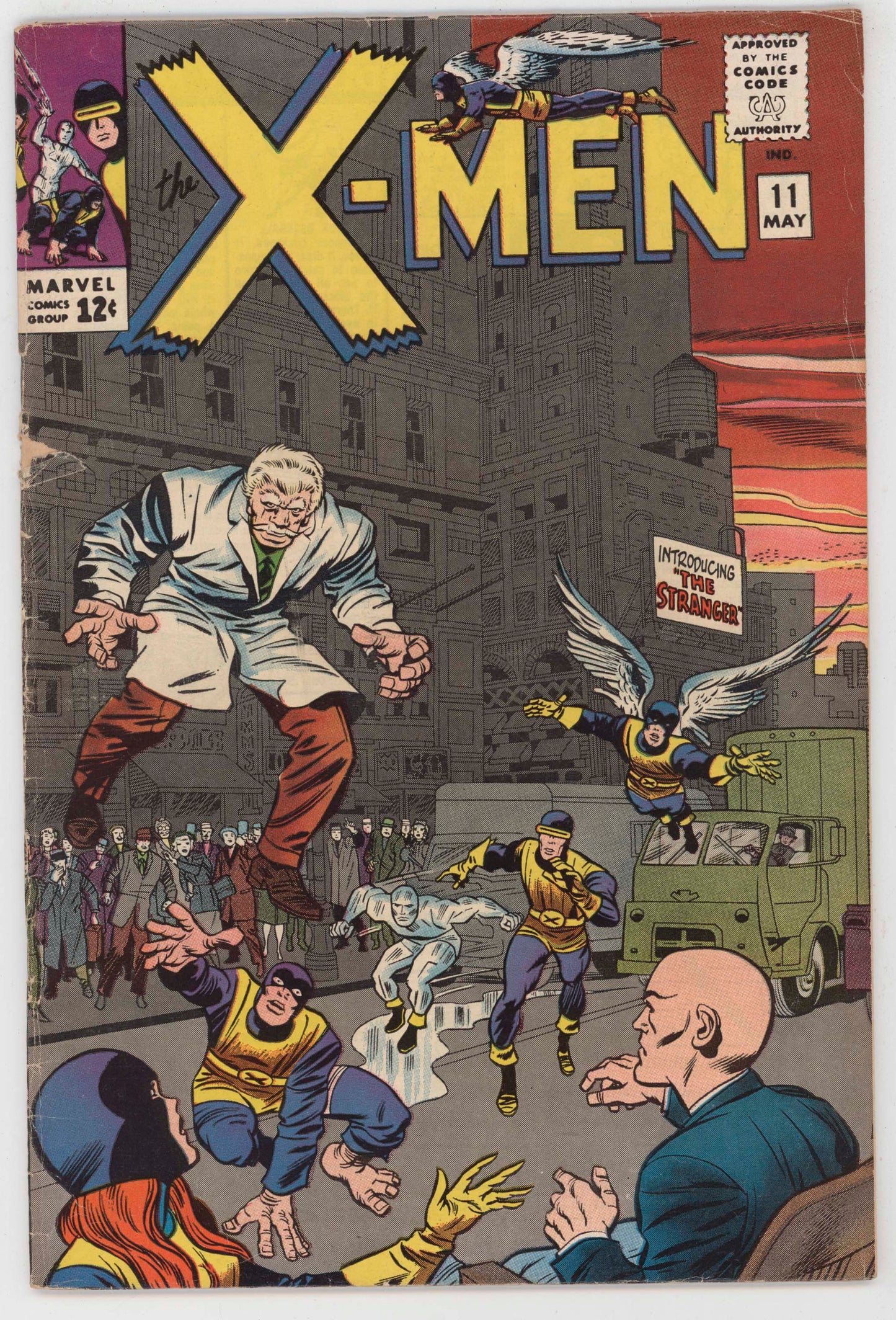 Uncanny X-Men 11 Marvel 1965 VG 1st Stranger Jack Kirby Stan Lee