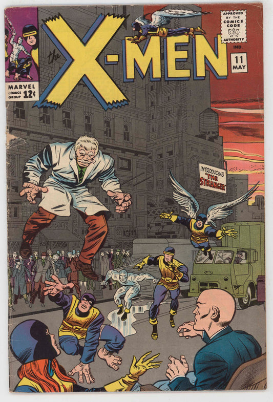 Uncanny X-Men 11 Marvel 1965 VG 1st Stranger Jack Kirby Stan Lee
