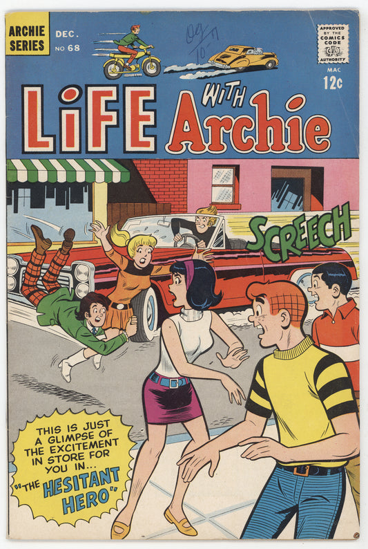 Life With Archie 68 Archie 1967 FN Betty Veronica GGA