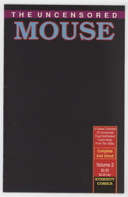 Uncensored Mouse 1 Eternity 1989 VF Mickey Floyd Gottfredson Disney