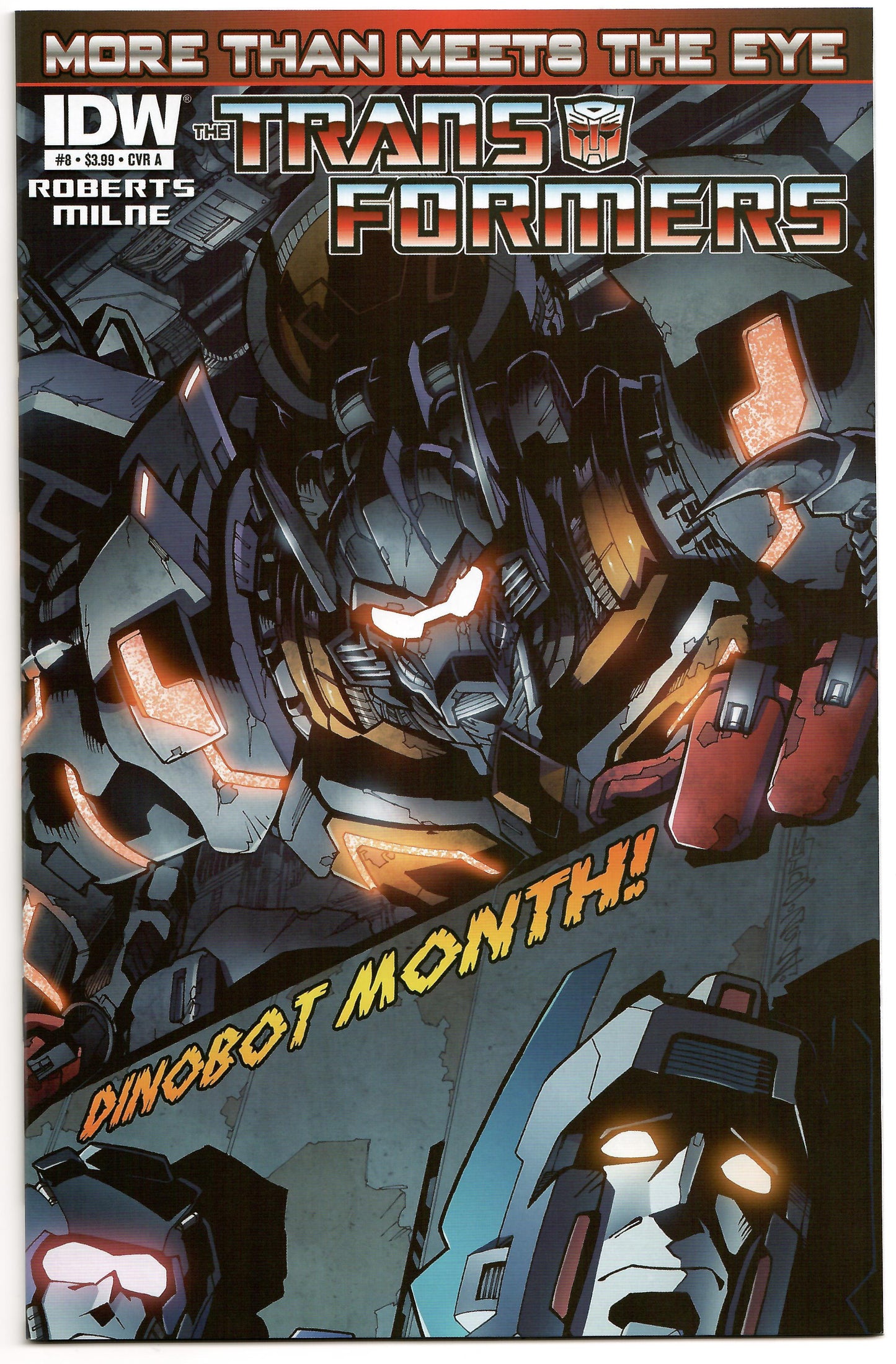 Transformers More Than Meets The Eye #8 A IDW 2012 Alex Milne James Roberts