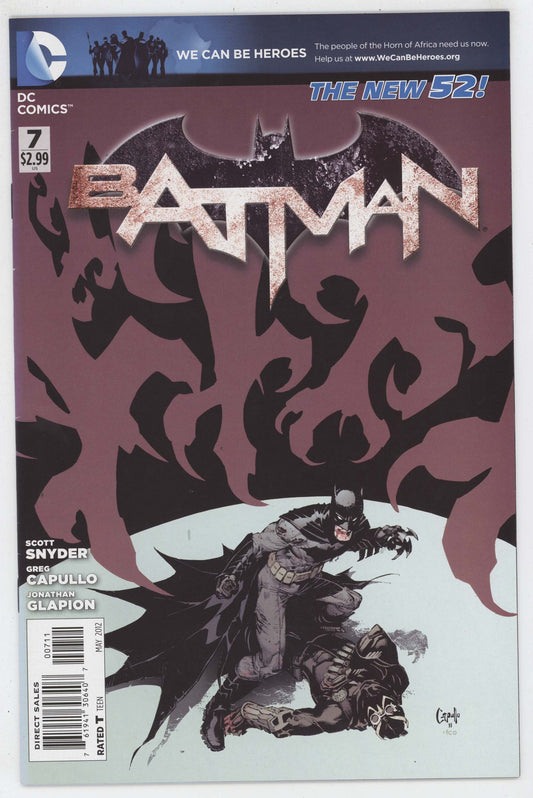 Batman 7 A DC 2012 NM New 52 Scott Snyder Greg Capullo Court Of Owls
