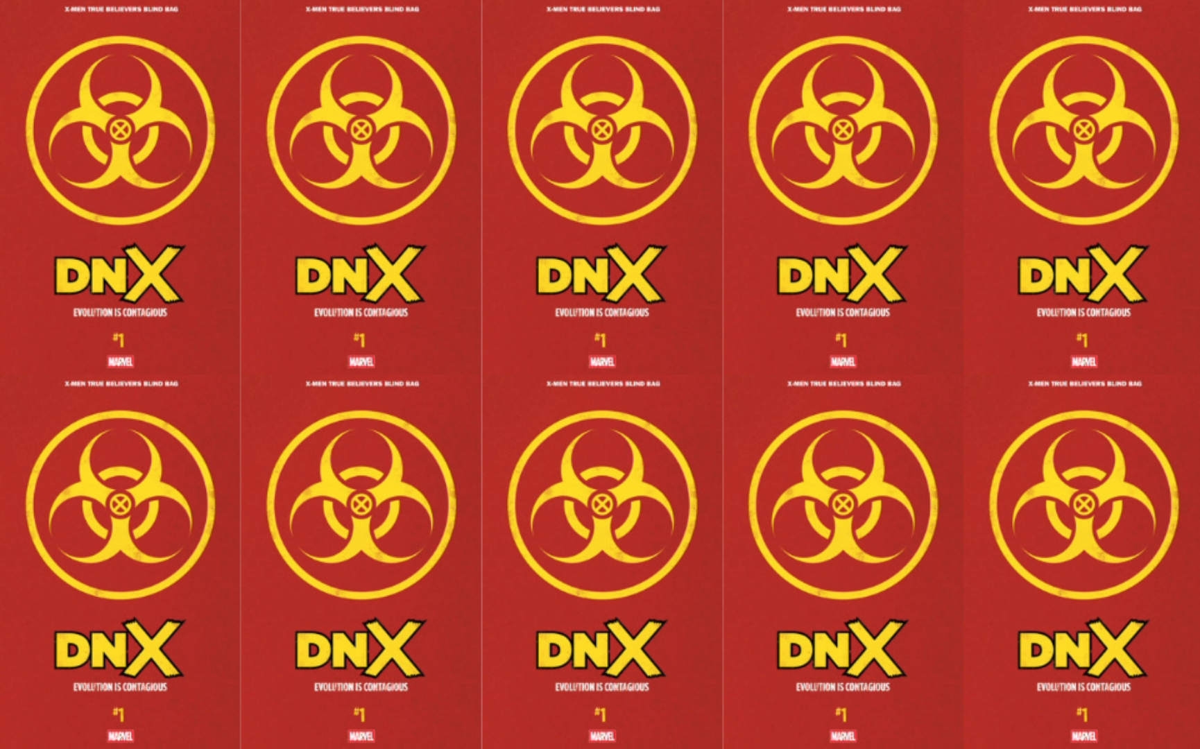 Dnx #1 J True Believers Blind Bag (09/02/2026) Marvel x 10 PACK - Golden Apple Comics