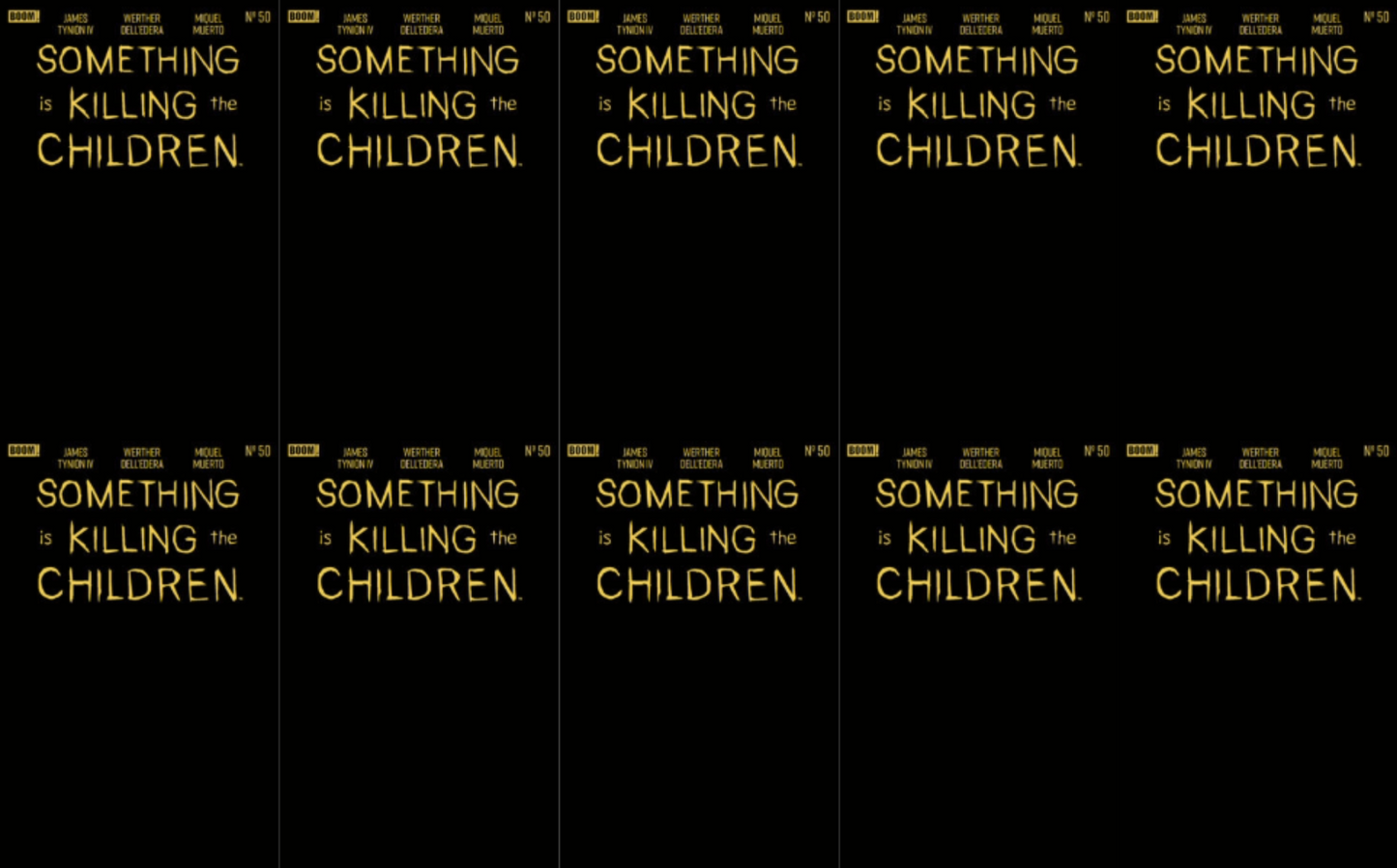 Something Is Killing The Children #50 C Blind Bag Variant (10/07/2026) Boom x 10 PACK