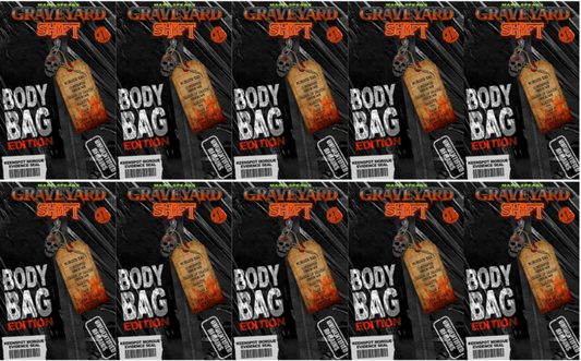 Mark Spears Graveyard Shift #1 D Mark Spears Body Bag Edition Blind Bag With Bonus Trading Card (09/16/2026) Ex Posse 10 PACK