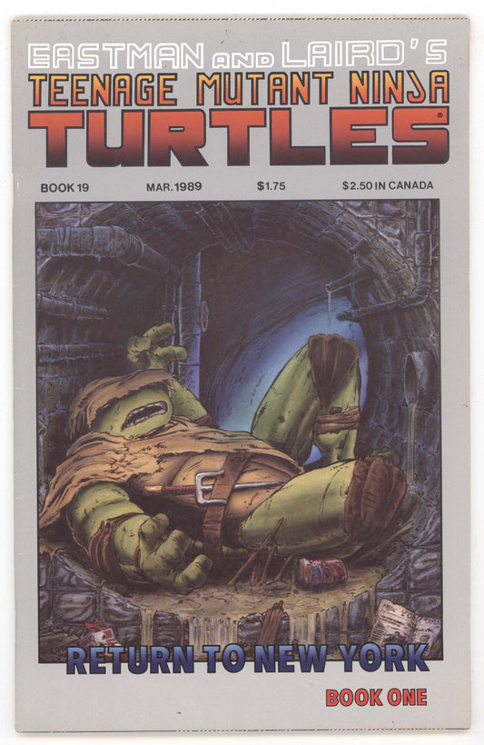 Teenage Mutant Ninja Turtles 19 Mirage 1989 VF Kevin Eastman Peter Laird TMNT