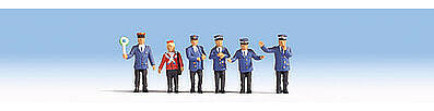 Noch 12800 HO Scale German Train Arrival Sounds & 6 Railroad Employees - Golden Apple Comics