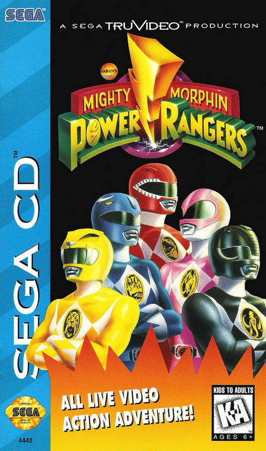 Mighty Morphin Power Rangers (Sega CD)