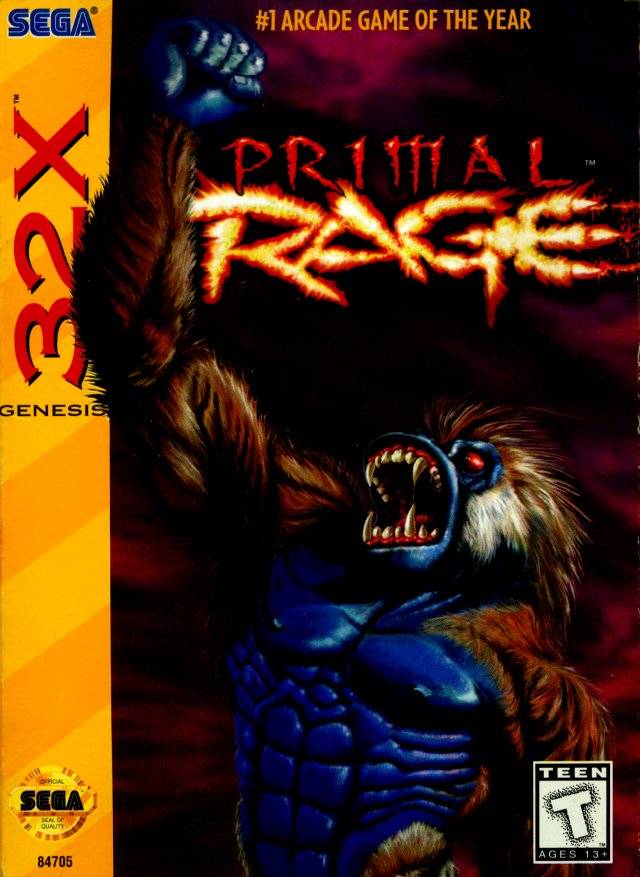 Primal Rage 32X (Sega Genesis)