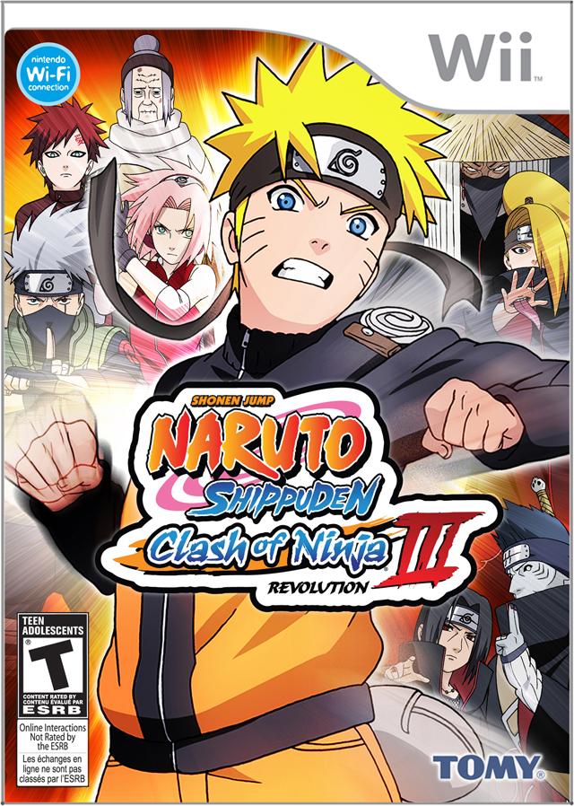 Naruto Shippuden: Clash of Ninja Revolution 3 (Wii)