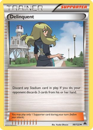 Delinquent 098/122 - XY  BREAKpoint