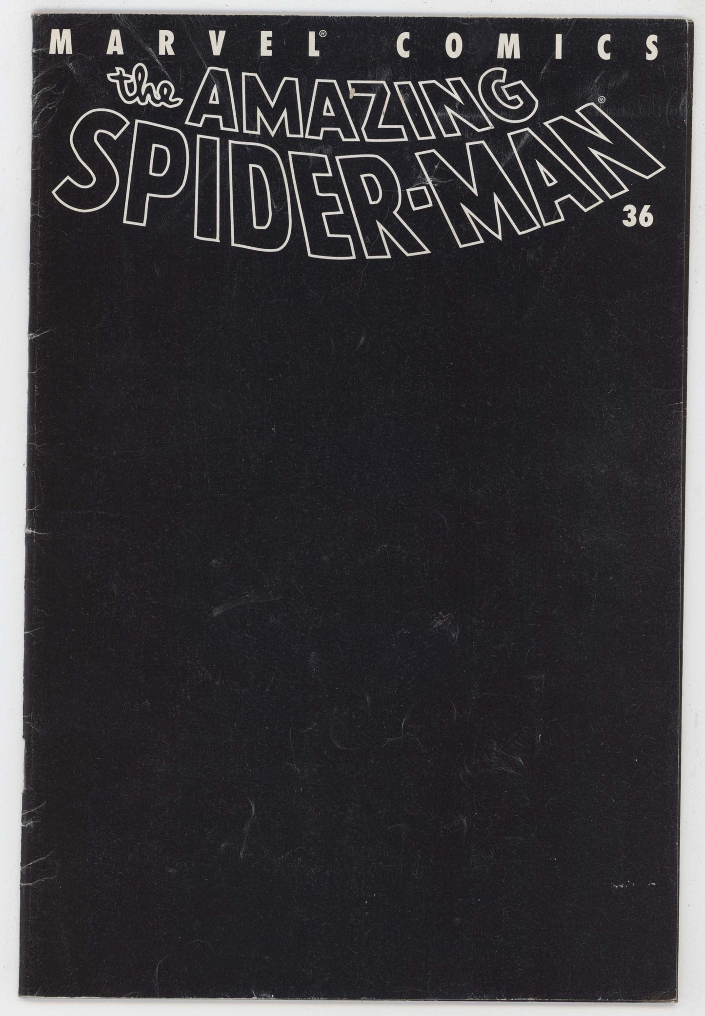 Amazing Spider-Man 36 477 Marvel 2001 VG Black 9/11 Sept 11th WTC