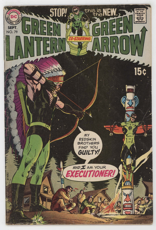 Green Lantern 79 DC 1970 VG Neal Adams Denny O'Neil Arrow Bondage