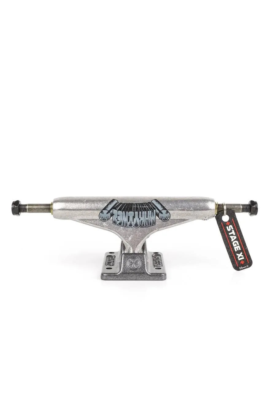 INDEPENDENT STAGE 11 PRO MARTINEZ SILVER GREY SKATEBOARD TRUCKS