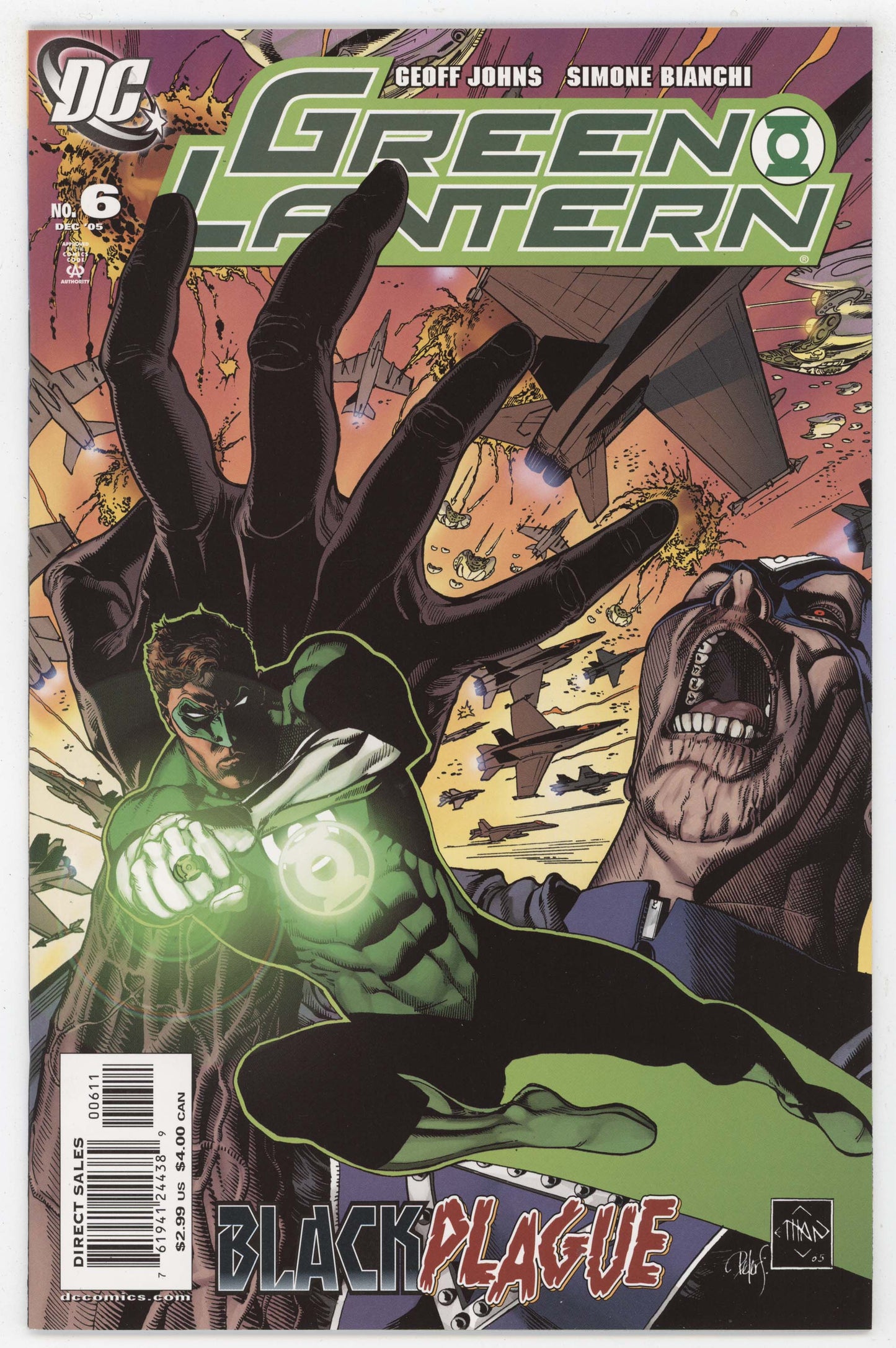 Green Lantern 6 DC 2005 NM Ethan Van Sciver Green Lantern