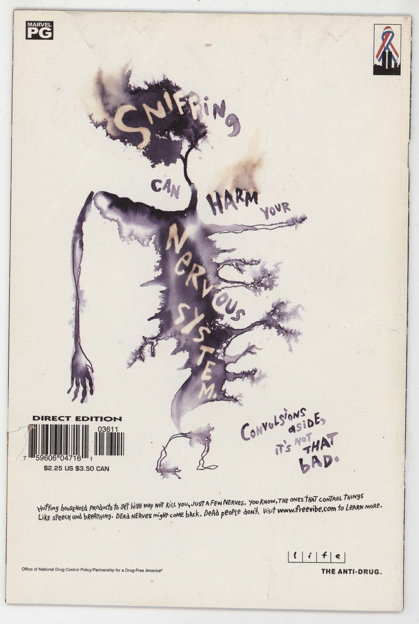 Amazing Spider-Man 36 477 Marvel 2001 VG Black 9/11 Sept 11th WTC