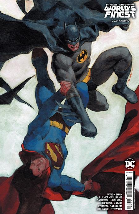 Batman Superman Worlds Finest 2024 Annual #1 (One Shot) D 1:25 Gerald Parel Card Stock Variant (01/30/2024) Dc