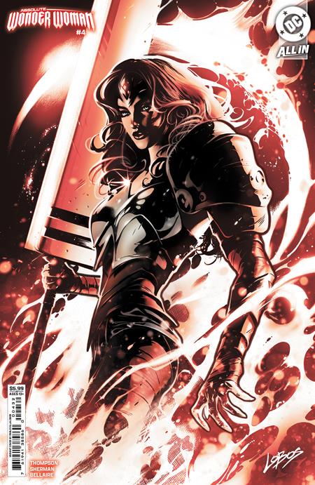 Absolute Wonder Woman #4 F Pablo Villalobos Variant (01/22/2025) Dc