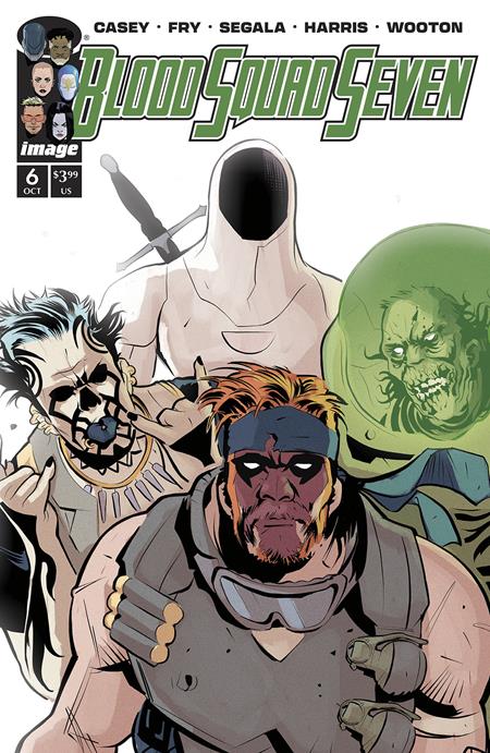 Blood Squad Seven #6 A1 Cover Set Of 4 1:10 1:20 (01/29/2025) Image