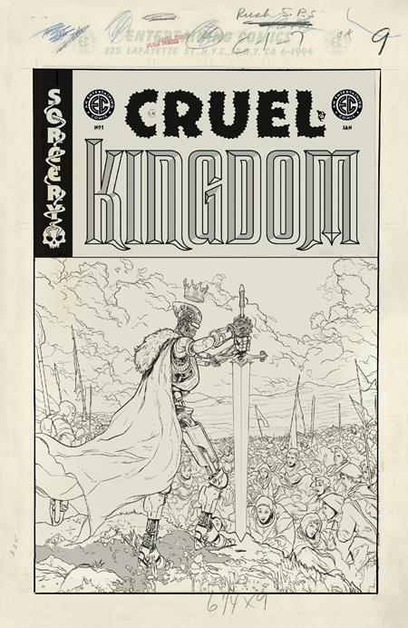 Ec Cruel Kingdom #1 (Of 5) A1 Cover Set Of 9 1:10 1:20 1:50 1:100 (01/08/2025) Oni