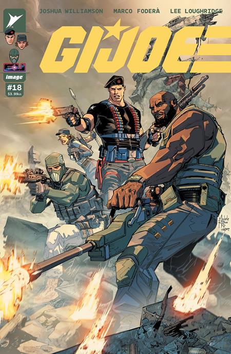 Gi Joe #18 A1 Cover Set Of 6 1:25 1:50 1:100 (01/21/2026) Image