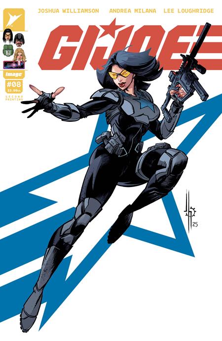 Gi Joe #8 2nd Print A Jason Howard Lady Jaye Variant (01/21/2026) Image