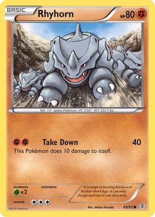 Rhyhorn 049/83 - Generations