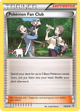 Pokemon Fan Club 069/83 - Generations Reverse Holofoil
