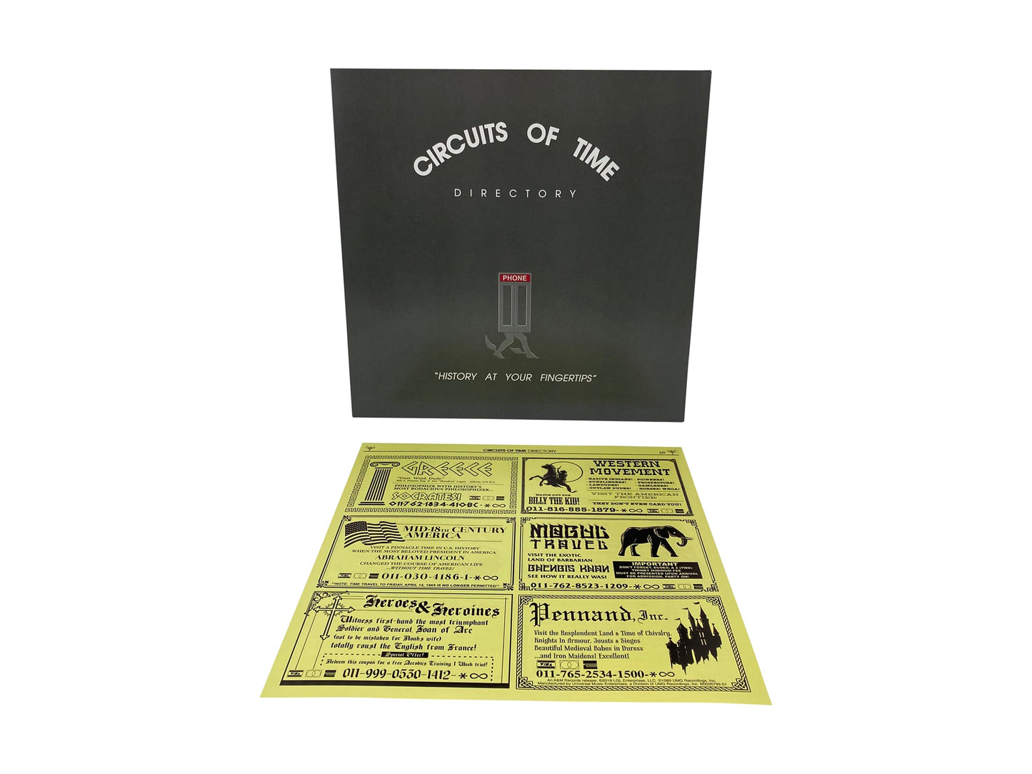 Bill & Ted’s Excellent Adventure Original Motion Picture Soundtrack (Limited Edition Clear Colored Vinyl)
