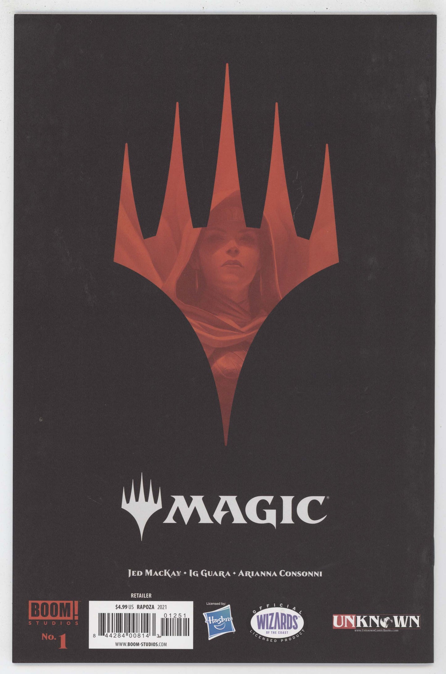 Magic The Gathering MTG 1 Boom 2021 NM Dave Rapoza Unknown Variant