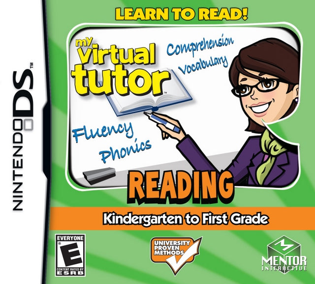 My Virtual Tutor: Reading Kindergarten to First Grade (Nintendo DS)