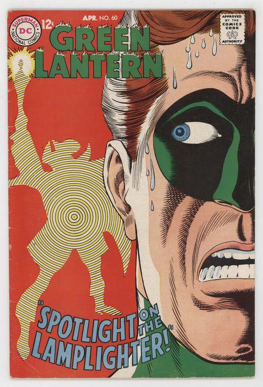 Green Lantern 60 DC 1968 VG FN Gil Kane Gardner Fox 1st Lamplighter
