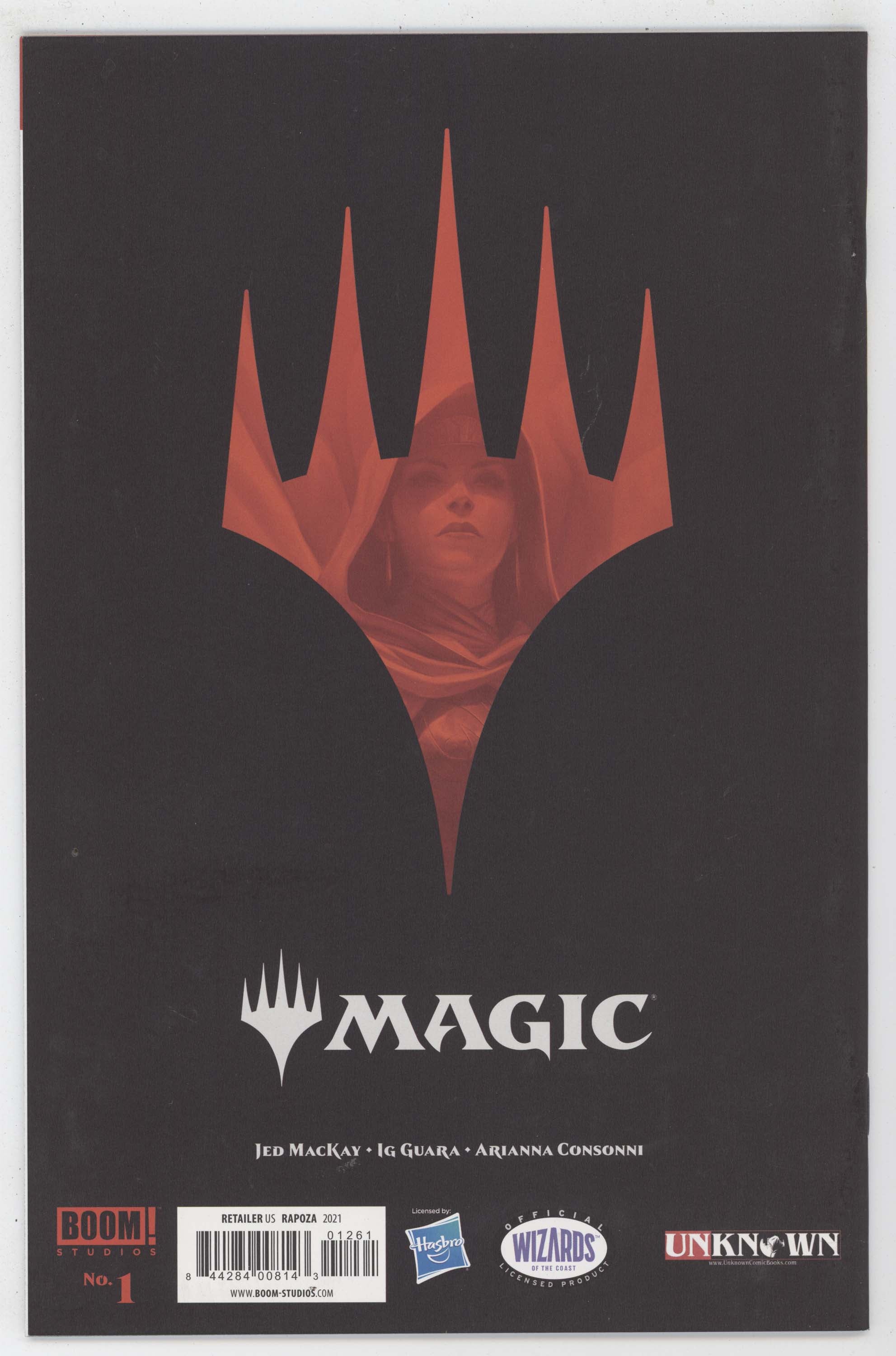 Magic The Gathering MTG 1 Boom 2021 NM- 9.2 Dave Rapoza Virgin Unknown