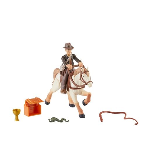 Indiana Jones Worlds of Adventure Indiana Jones with Horse Action Figure Set