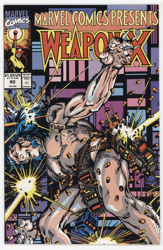 Marvel Comics Presents 82 1991 NM Wolverine Weapon X Origin Barry Windsor Smith