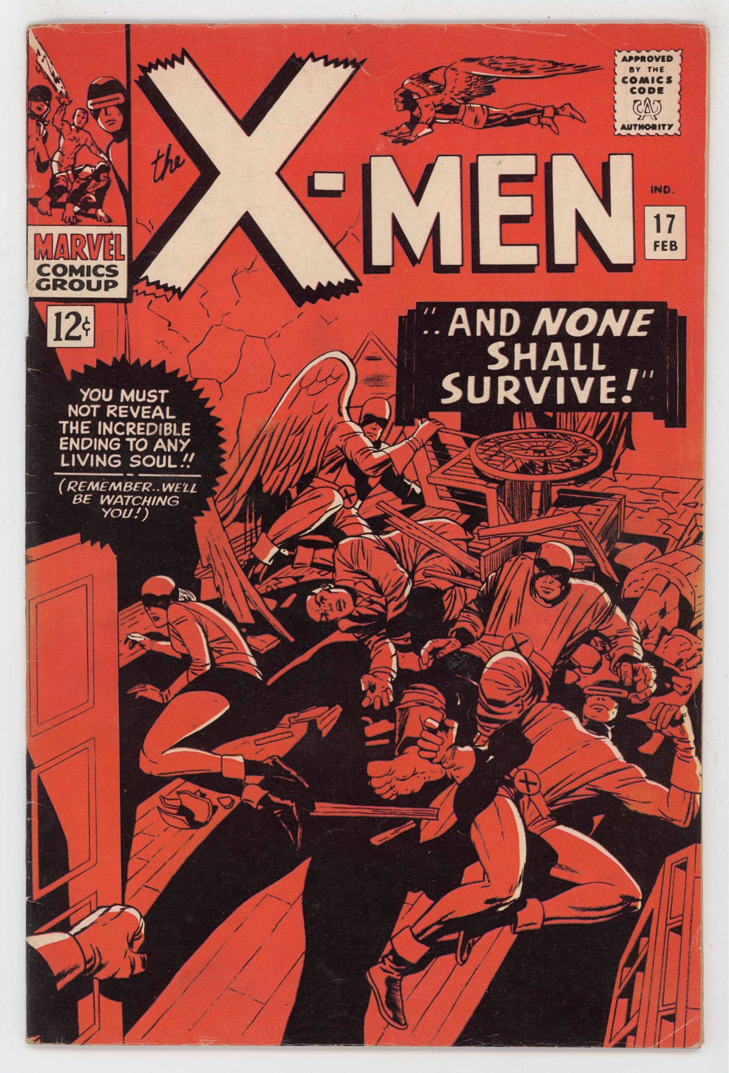 Uncanny X-Men 17 Marvel 1966 FN Magneto Stan Lee Jack Kirby