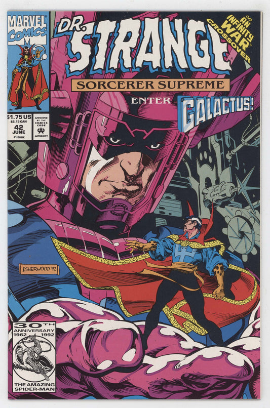 Doctor Strange Sorcerer Suprem 42 Marvel 1992 NM+9.6 Geof Isherwood