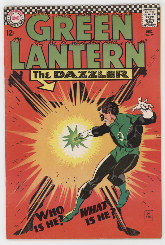 Green Lantern 49 DC 1966 FN Gil Kane John Broome Dazzler
