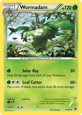 Wormadam 003/124 - XY  Fates Collide