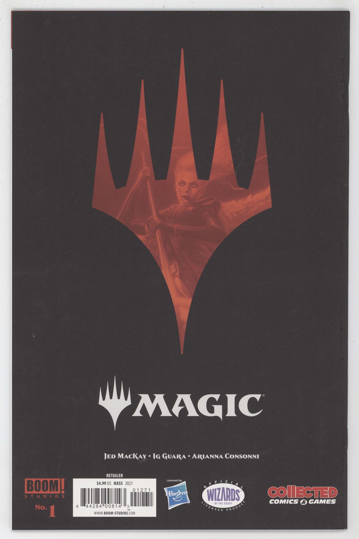 Magic The Gathering MTG 1 Boom 2021 NM- 9.2 Joshua Hass Variant