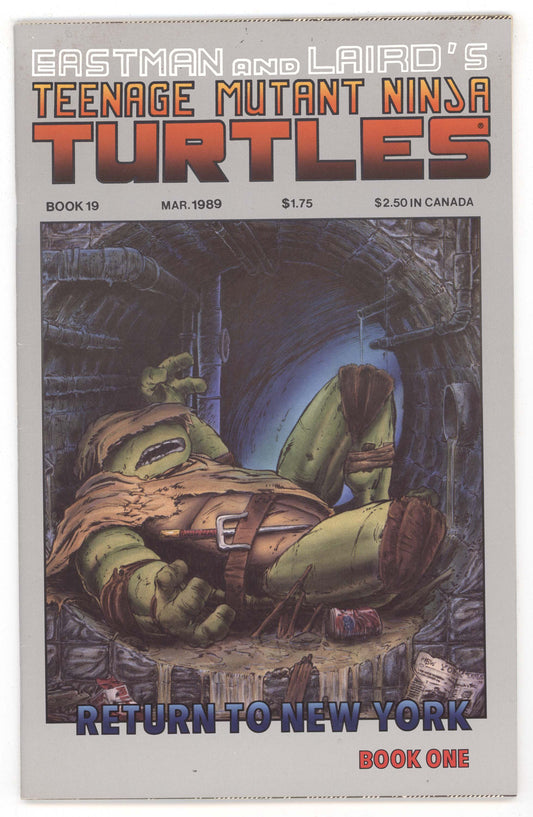 Teenage Mutant Ninja Turtles 19 Mirage 1989 VF NM Kevin Eastman Peter Laird TMNT