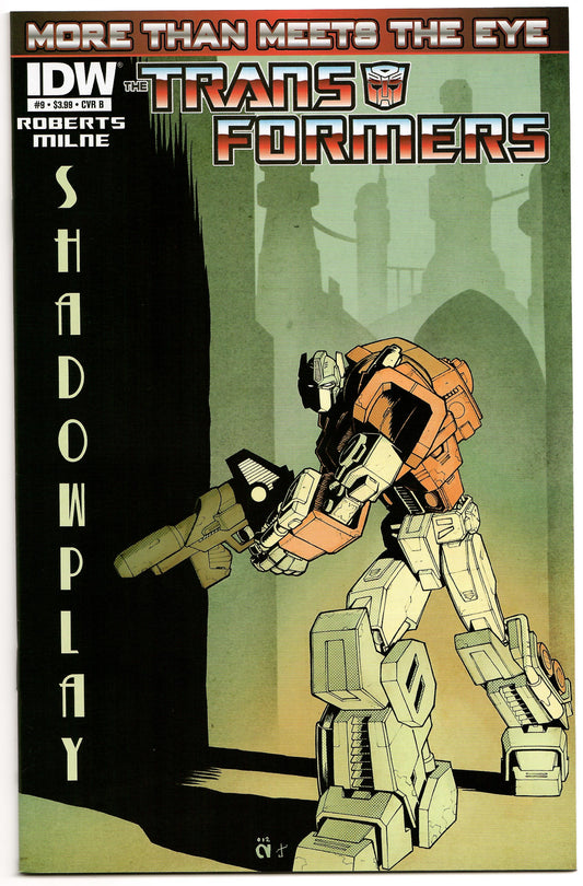 Transformers More Than Meets The Eye #9 B IDW 2012 Nick Roche Variant